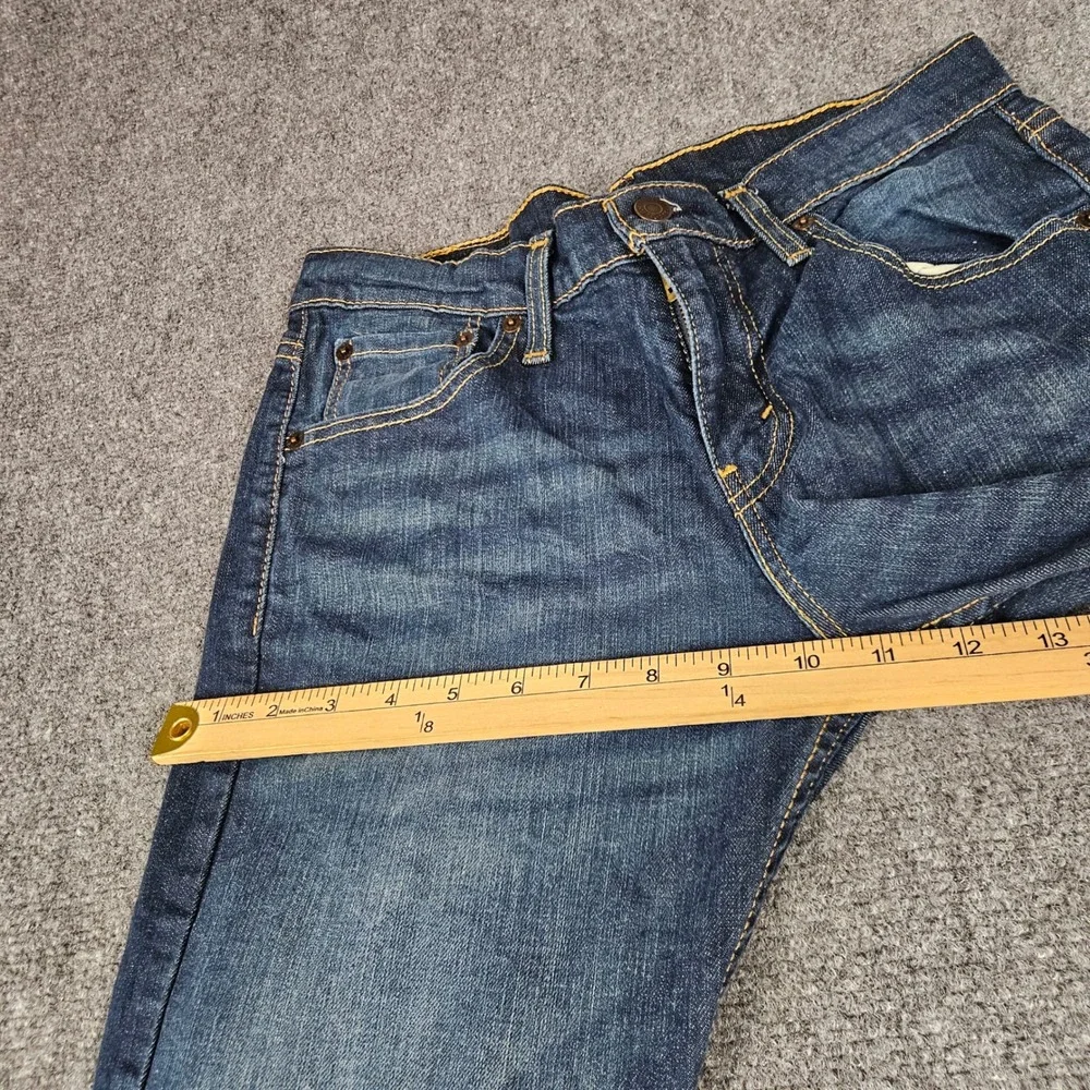 Levis 527 Slim Bootcut Jeans Mens 29x30 Dark Wash Denim 05527-0571